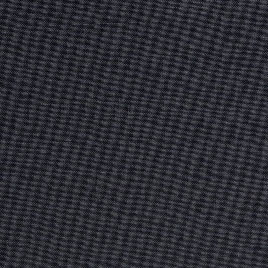 Midnight Navy Plain Topaz Suiting Cashlux 150
