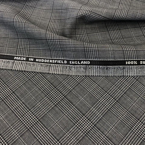 Grey & Black Glen Plaid Check Quartz Vol 2. VV Finish