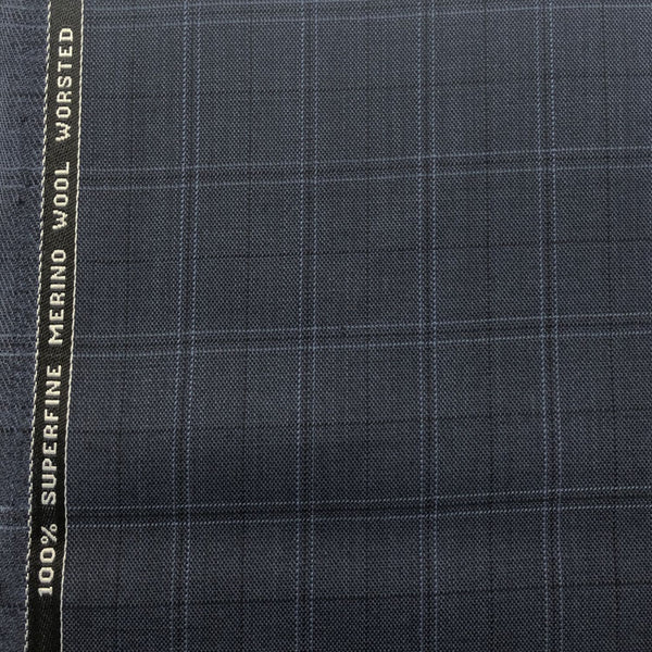 Navy With Blue/Black Check Quartz Vol 2. VV Finish