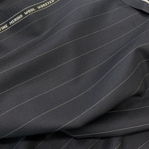 Navy With Silver Pin Stripe Quartz Vol 2.