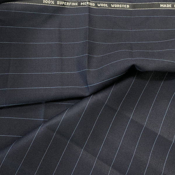 Navy With Cyan Blue Pin Stripe Quartz Vol 2.