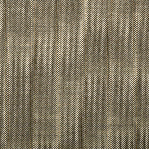 Fawn Pick And Pick With Gold Stripe Quartz Super 100's Suiting