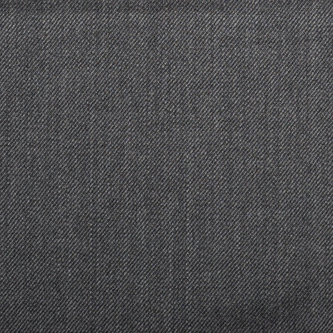 Dark Grey Herrinbone With Purple Stripe Quartz Super 100's Suiting