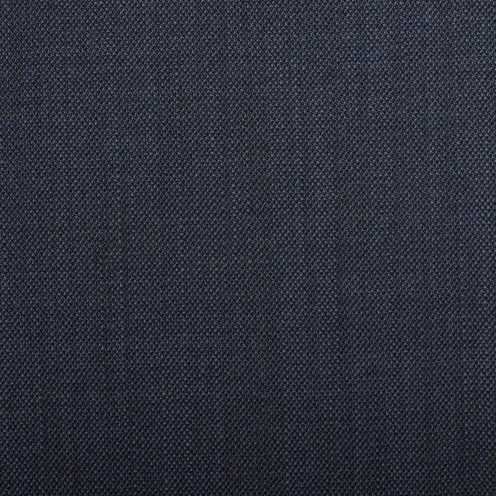 Dark Navy Sharkskin Quartz Super 100's Suiting