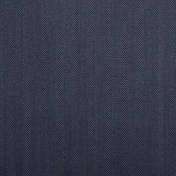 Blue Herringbone Quartz Super 100's Suiting