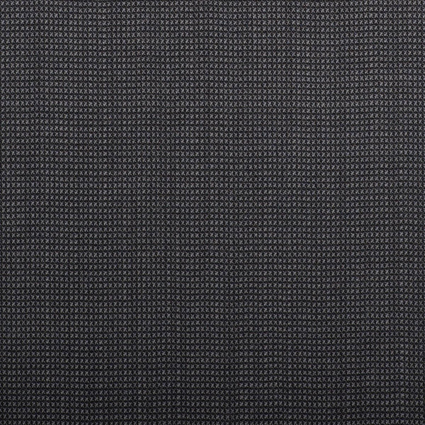 Grey And Black Tank Weave Quartz Super 100's Suiting