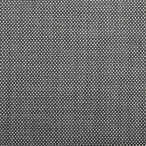 Black Chalkstripe Quartz Super 100's Suiting