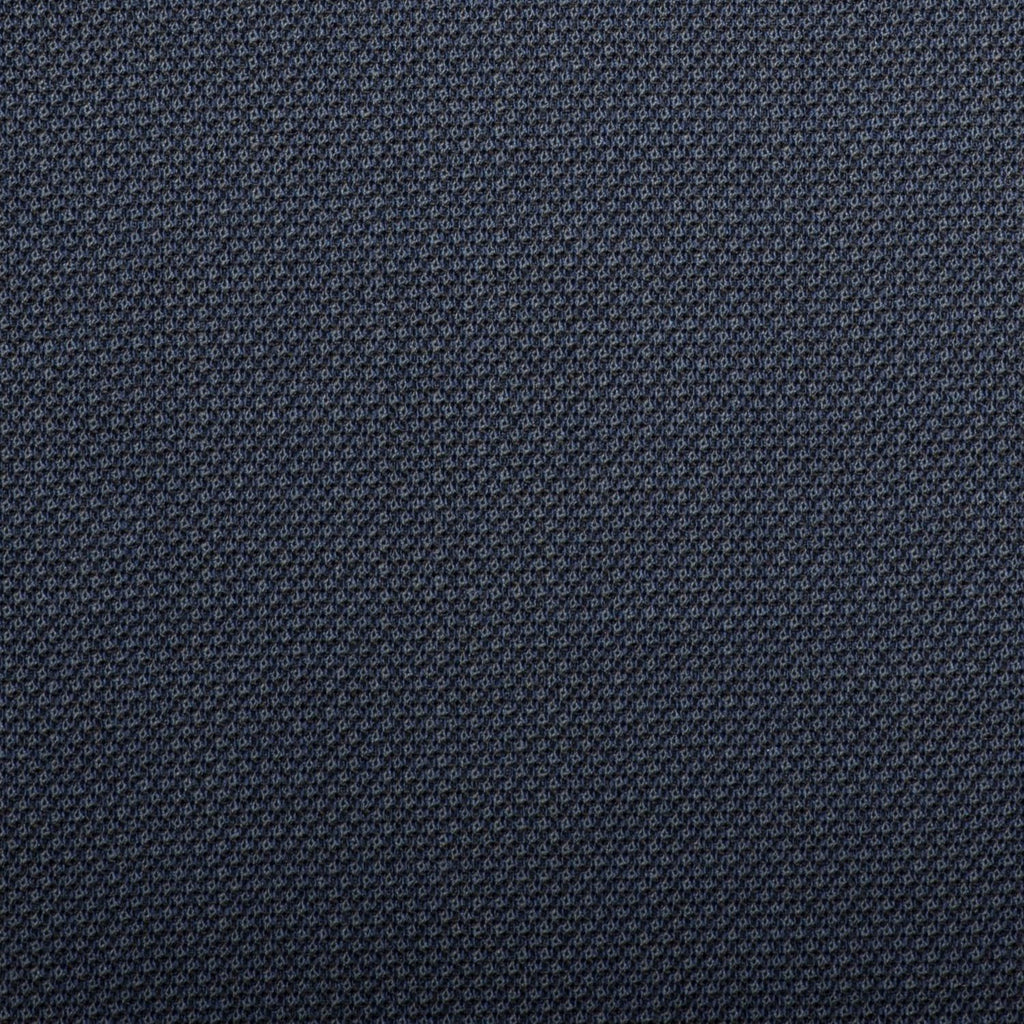 Navy And Black Birdseye Quartz Super 100's Suiting