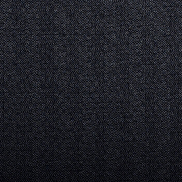 Navy Tuxedo Diamond Weave Quartz Super 100's Suiting