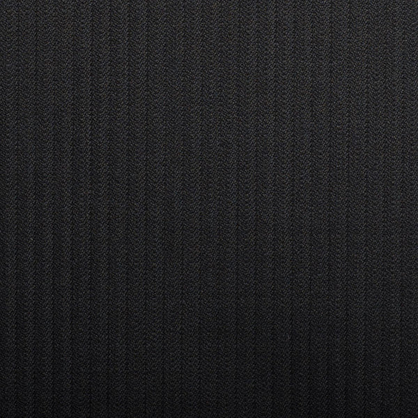 Black Shadow Stripe Crystal Super 130's Suiting