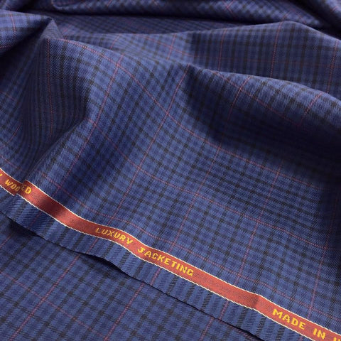 Dark Brown Plain Twill Onyx Super 100's Luxury Jacketing And Suiting's