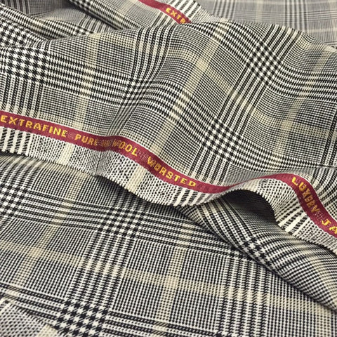 Dark Brown Plain Twill Onyx Super 100's Luxury Jacketing And Suiting's