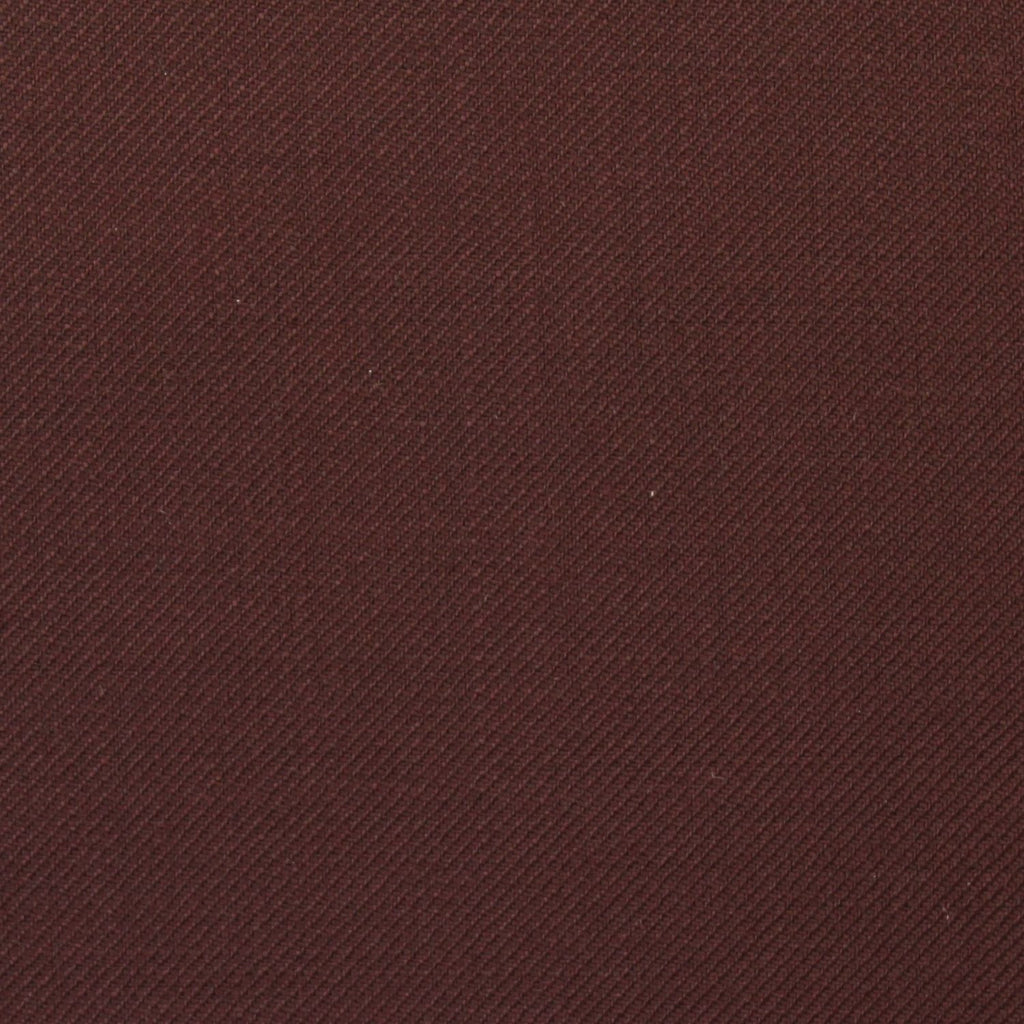 Burgundy Plain Twill Onyx Super 100's Luxury Jacketing And Suiting's