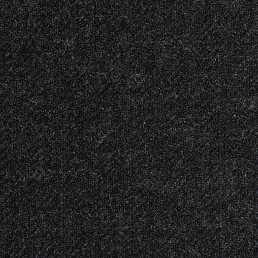 Charcoal Grey Subdued Herringbone Coral Tweed All Wool