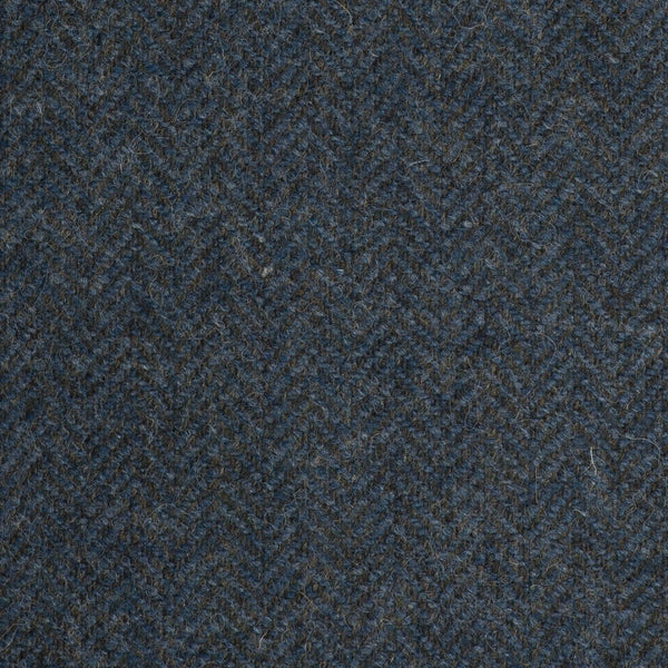 Grey/Green Subdued Herringbone Coral Tweed All Wool