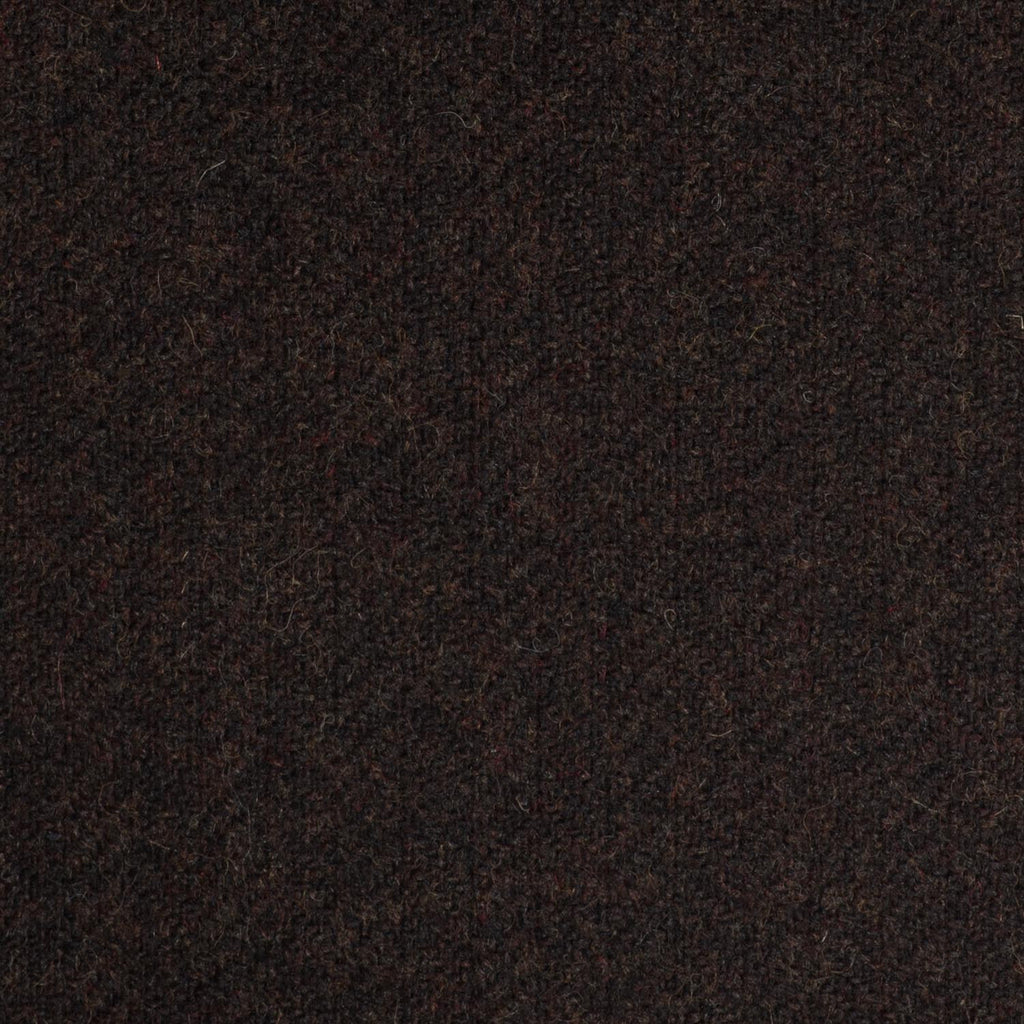Dark Brown Subdued Herringbone Coral Tweed All Wool