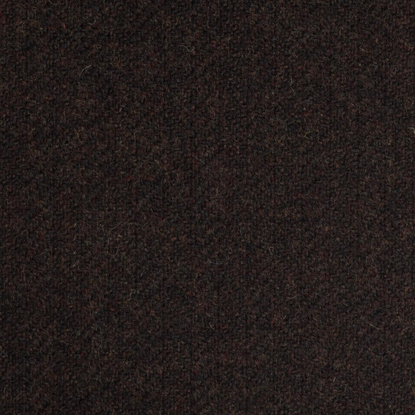 Dark Brown Subdued Herringbone Coral Tweed All Wool