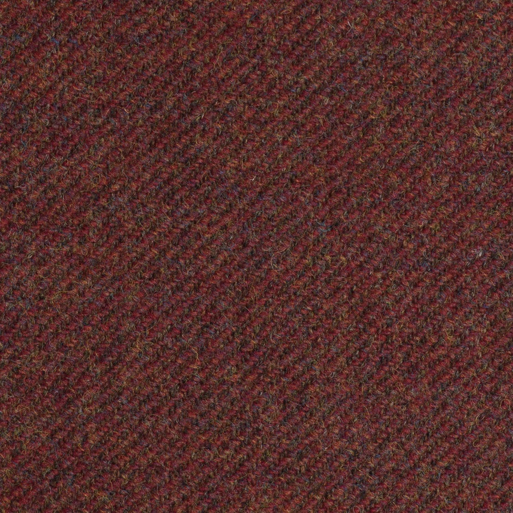 Rust Twill Coral Tweed All Wool
