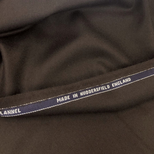 Brown Plain Flannel Suiting Jacketing