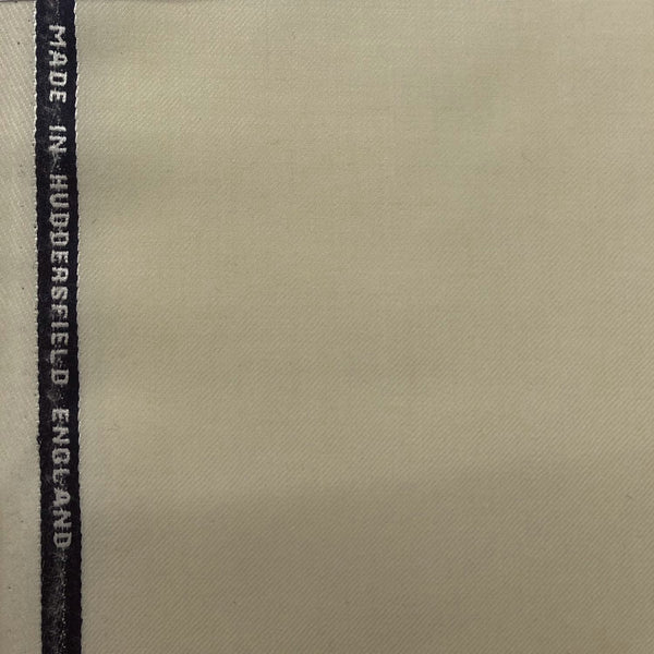 Cream Plain Flannel Suiting Jacketing