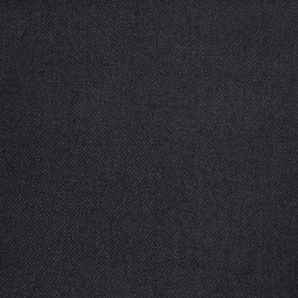Navy Twill Super 110's Flannel Suiting