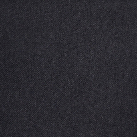 Dark Grey Twill Super 110's Flannel Suiting