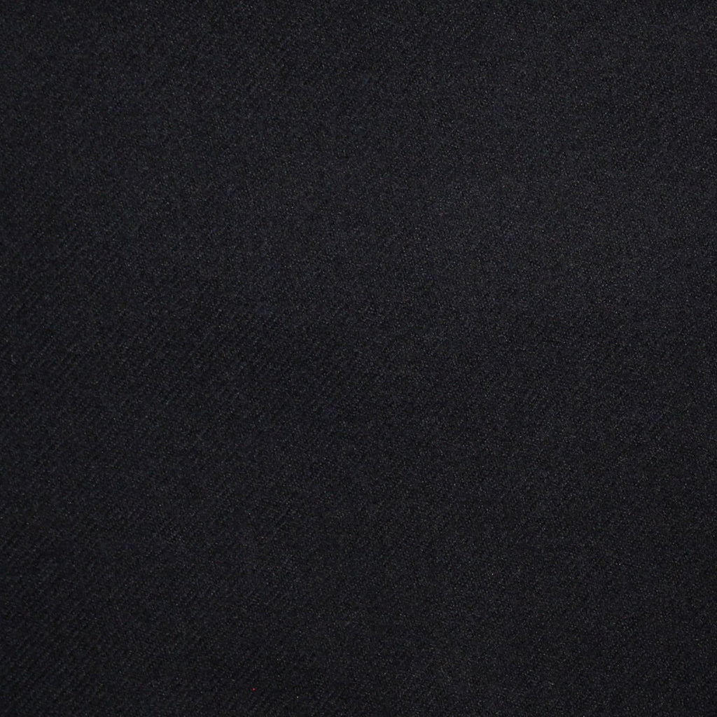 Midnight Navy Twill Super 110's Flannel Suiting