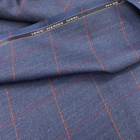 Grey With Blue/Aqua Check