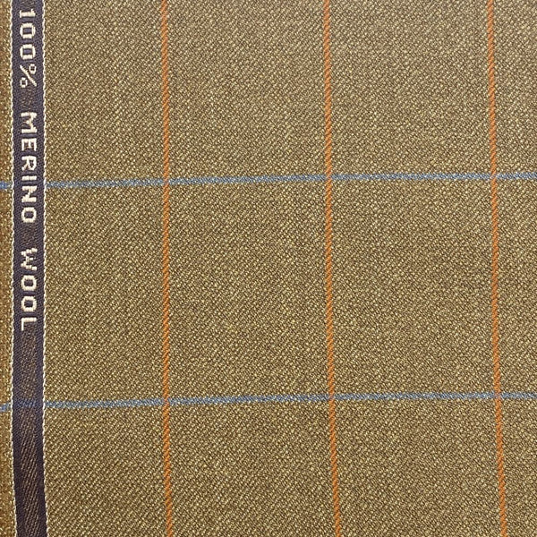 Bark With Blue/Orange Check