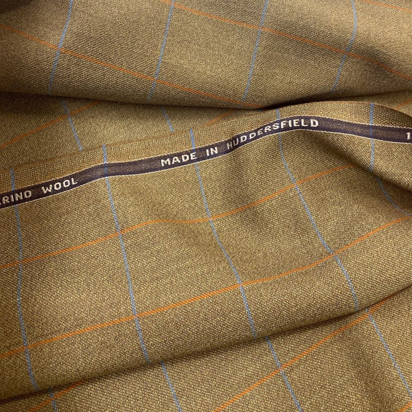 Bark With Blue/Orange Check