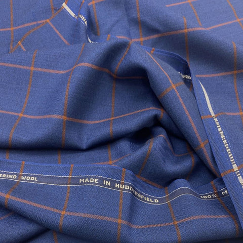 Grey With Blue/Aqua Check