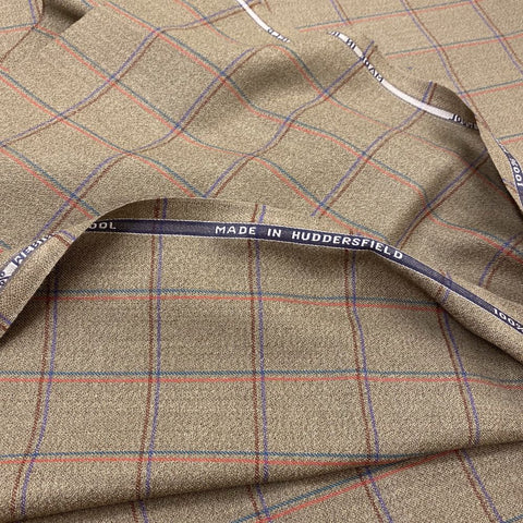 Grey With Blue/Aqua Check