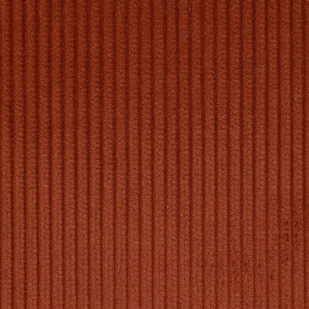 Rust 8 Wale Corduroy 100% Cotton