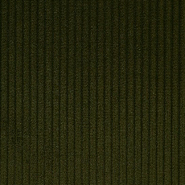 Olive Green 8 Wale Corduroy 100% Cotton