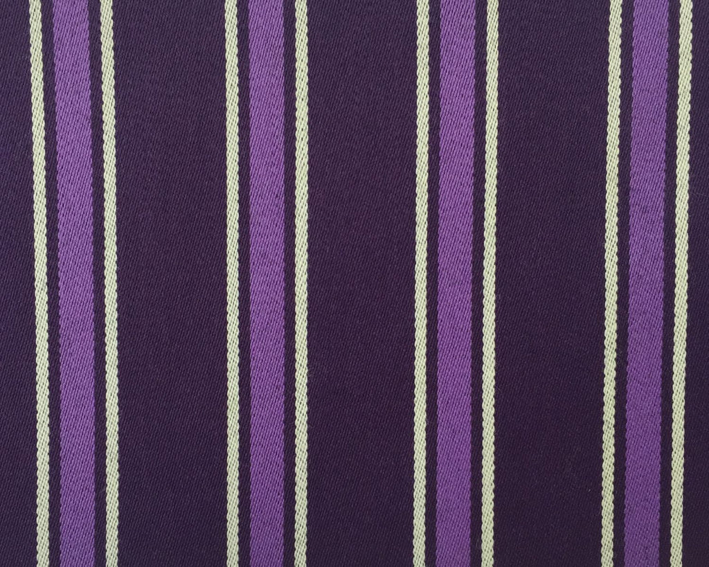 Purple, Lilac And White Blazer/Boating Stripe 1 3/4'' Repeat Jacketing