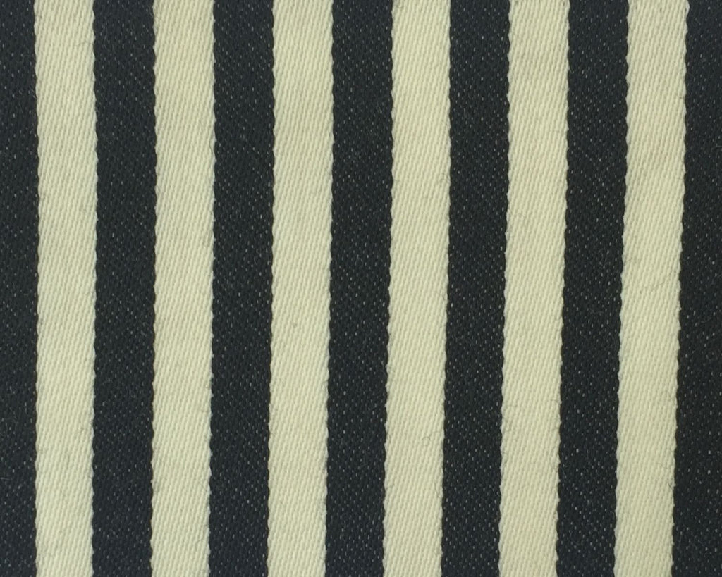 Cream And Black Blazer/Boating Stripe 3/4'' Repeat Jacketing