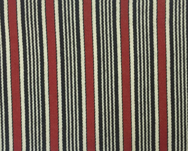 Red, Black And White Blazer/Boating Stripe 1'' Repeat Jacketing