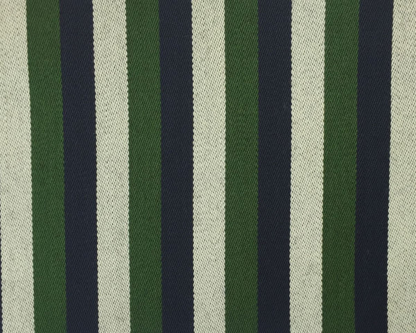 Green, Navy And White Blazer/Boating Stripe 1 1/4'' Repeat Jacketing