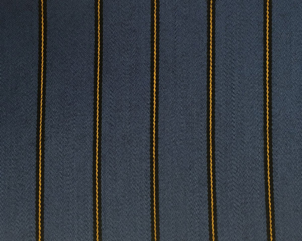 Blue, Yellow And Black Blazer/Boating Stripe 1 1/4'' Repeat Jacketing