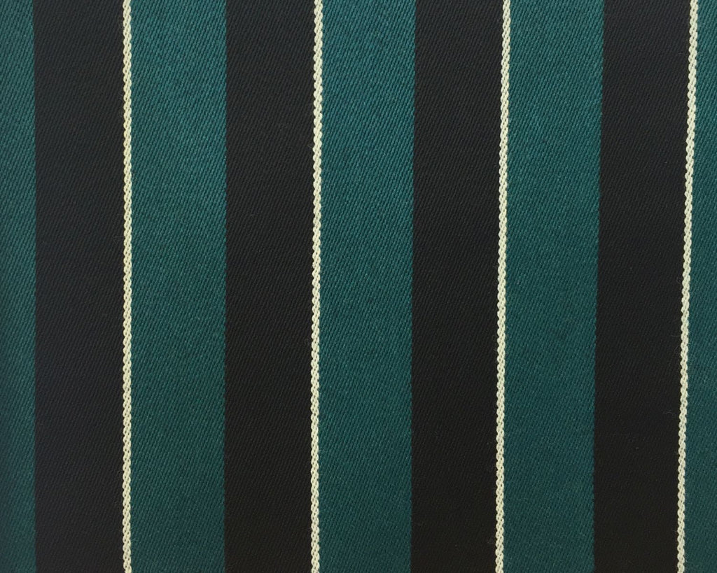 Bright Green, Black And White Blazer/Boating Stripe 1 1/2'' Repeat Jacketing
