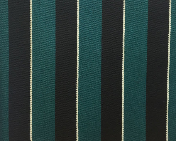 Bright Green, Black And White Blazer/Boating Stripe 1 1/2'' Repeat Jacketing