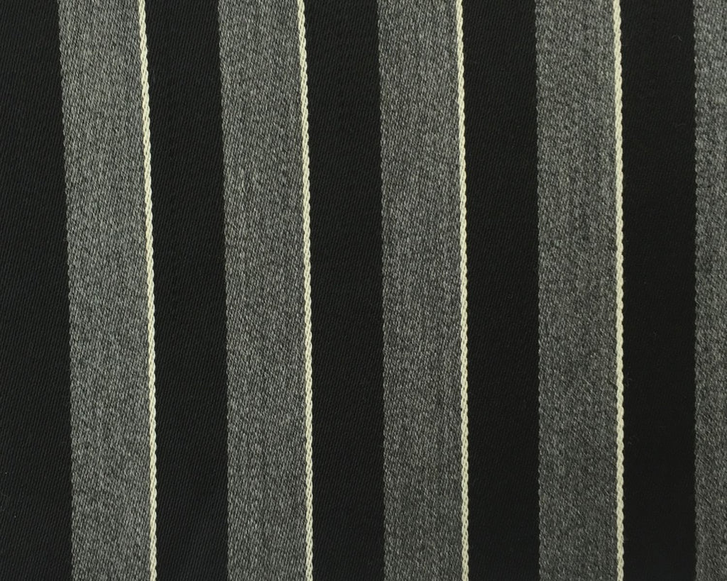 Grey, Black And White Blazer/Boating Stripe 1 1/2'' Repeat Jacketing