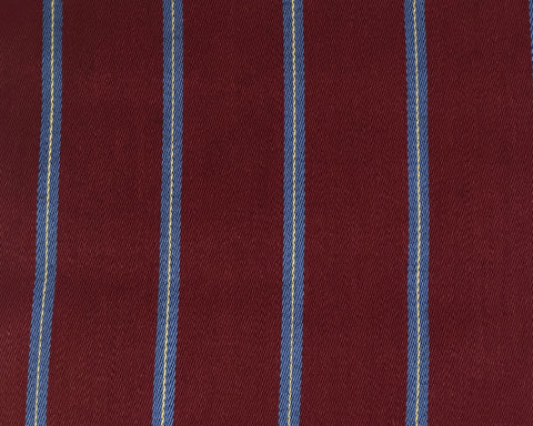 Blue, Gold And Maroon Blazer/Boating Stripe 1 1/2'' Repeat Jacketing