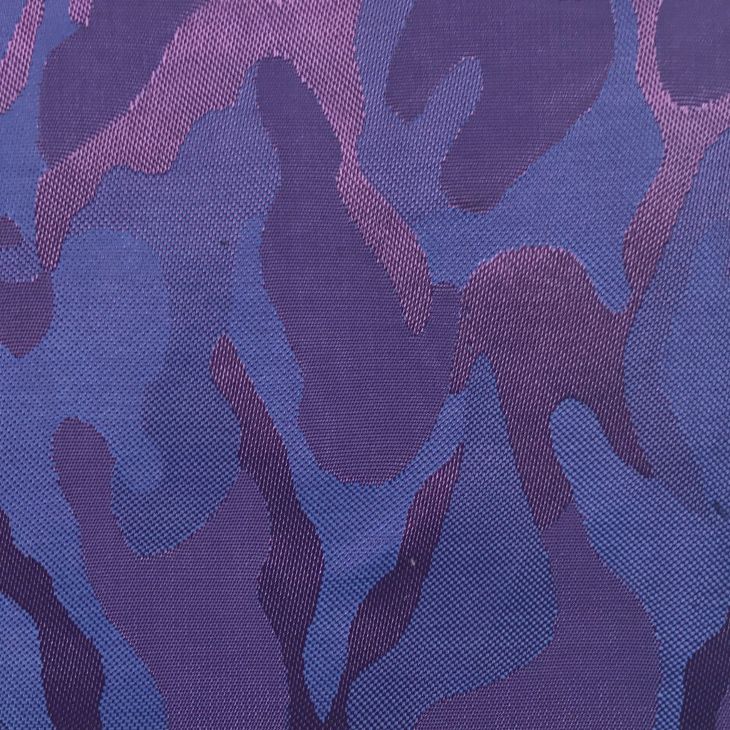 Blue Lilac & Purple Camouflage Lining