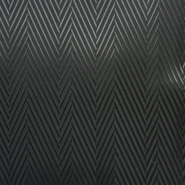 Black & Grey Herringbone Lining