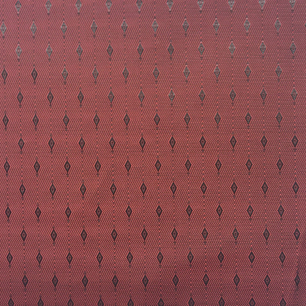 Maroon with Red Diamond Weave Lining