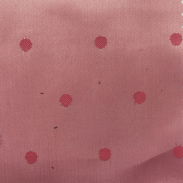 Baby Pink with Red Polka Dot Lining