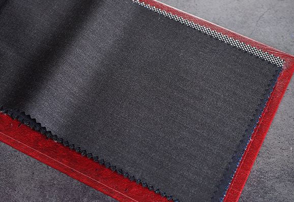 Charcoal Grey Fancy Stripe