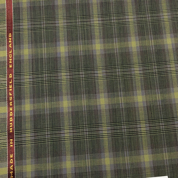 Moss Green With Olive/Green Check