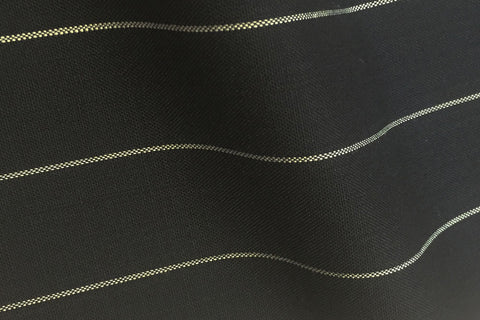 Black Fancy Pin Stripe